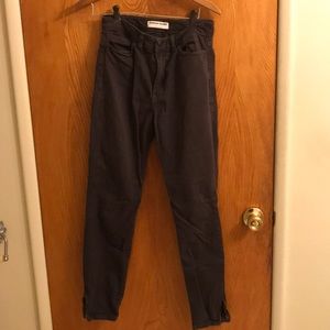 American Apparel high waisted jeans